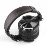 Professional DJ studio headphones - wired stereo headset - with microphoneEar- & Headphones