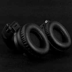 Professional DJ studio headphones - wired stereo headset - with microphoneEar- & Headphones