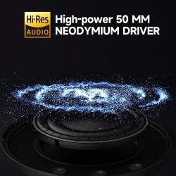 Professional DJ studio headphones - wired stereo headset - with microphoneEar- & Headphones
