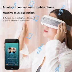 Smart eye massager - heated air compression - tired eyes - dark circles - massage - relaxation - BluetoothMassage
