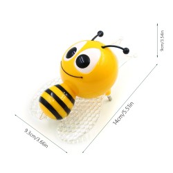 LED night light - wall plug - with sensor - cartoon beeLights & lighting