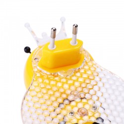 LED night light - wall plug - with sensor - cartoon beeLights & lighting