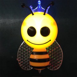 LED night light - wall plug - with sensor - cartoon beeLights & lighting