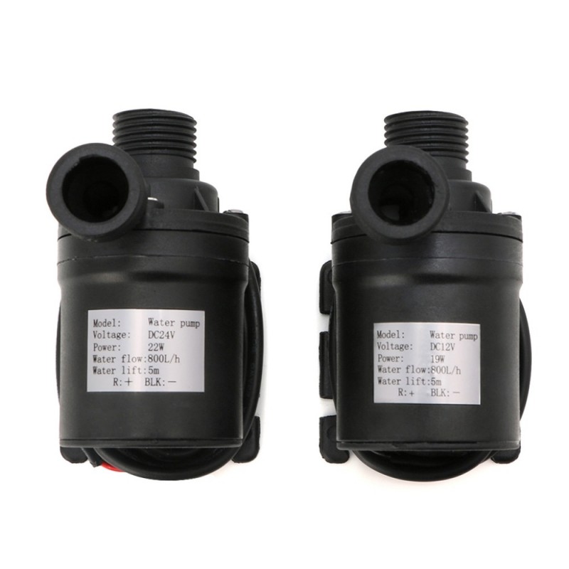 Water circulation submersibles pump - brushless motor - 12V - 24V - 800LH - 5mPumps