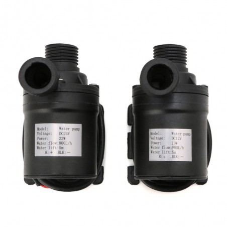 Water circulation submersibles pump - brushless motor - 12V - 24V - 800LH - 5mPumps