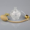Glass perfume bottle - with a vintage atomiser - pump spray - 80 mlPerfumes
