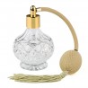 Glass perfume bottle - with a vintage atomiser - pump spray - 80 mlPerfumes