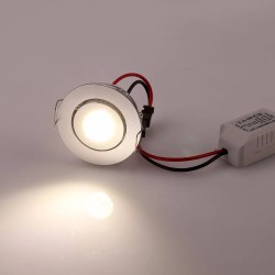 LED ceiling spotlights - recessed - COB - 3W - 10 piecesSpotlights