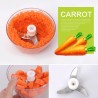 Meat / vegetables / fruits manual slicer - multifunctional chopperMills - Grinders