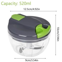 Meat / vegetables / fruits manual slicer - multifunctional chopperMills - Grinders