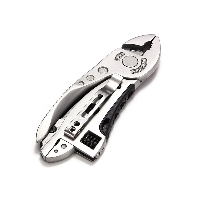 Multi-tool - adjustable wrench - pliers - stainless steelWrenches