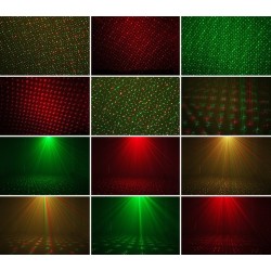 Moving static colourful dots / stars - Christmas laser light - projector - waterproofProjectors