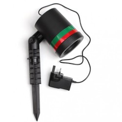 Moving static colourful dots / stars - Christmas laser light - projector - waterproofProjectors