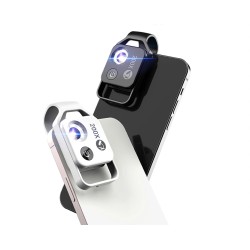 200x Magnification microscope lens with CPL mobile LED light - micro macro lensesLenses