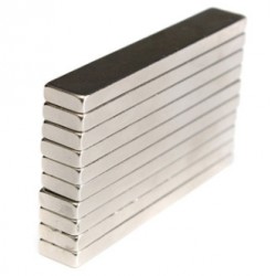 N35 - neodymium magnet - strong block - cuboid - 60 * 10 * 4mmN35