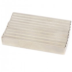 N35 - neodymium magnet - strong block - cuboid - 60 * 10 * 4mmN35