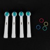 Electric toothbrush head - for Oral B 3D - 4 piecesMouth
