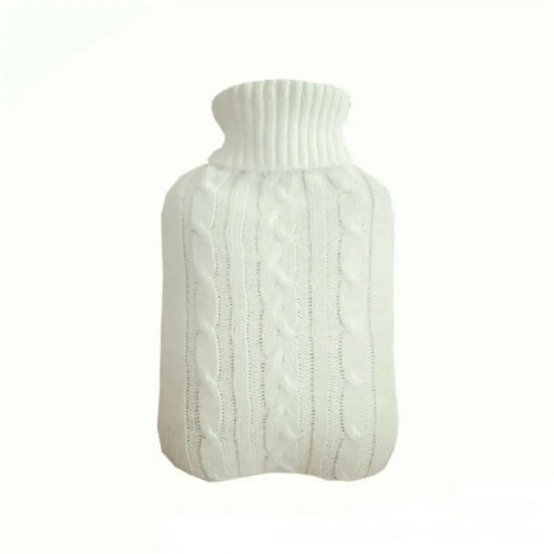 Soft knitted flannel - cover for hot water bottle - 2000mlHealth & Beauty