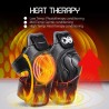 Infrared knee massager - magnetic vibration heating - joints physiotherapy - electric massage - pain reliefMassage
