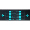 Wireless keyboard with mouse / USB receiver 2.4GKeyboards