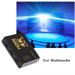 3 Port - HDMI splitter - Ultra HD - DVD HDTV Xbox PS3 PS4 PS5 - 4KSplitters