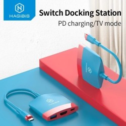 HDMI TV connector for Nintendo Switch - docking station - USB C - 4KSwitch
