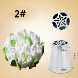 Pastry bag icing nozzles - cake decoration 7 piecesBakeware