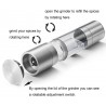 2 in 1 double sided - pepper & salt mill grinder - stainless steelMills - Grinders