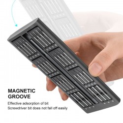 Precision screwdriver set - magnetic - 63 in 1 - repair toolsScrewdrivers