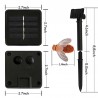 LED lights with bees - garden -solar powered - Christmas lightsChristmas