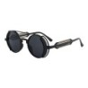 Classic gothic steampunk sunglasses - retro - round frameSunglasses