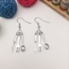 Knife fork & spoon cutlery earringsEarrings