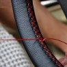 Do-it-yourself car steering wheel cover - repair - with needle & thread - leatherSteering wheel covers