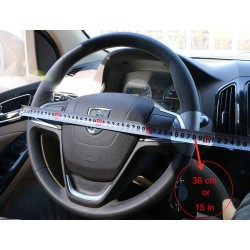 Do-it-yourself car steering wheel cover - repair - with needle & thread - leatherSteering wheel covers