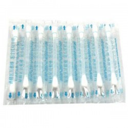 Disposable medical alcohol sticks - disinfection cotton swabs 50 piecesHearing aid