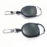 Retractable pull reel - card holder - badge - keyringKeyrings