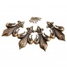 Antique brass - decorative corner protectors for furniture 4 piecesFurniture