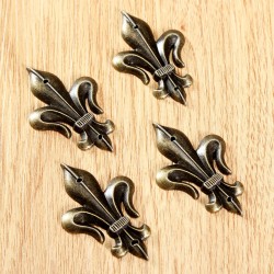 Antique brass - decorative corner protectors for furniture 4 piecesFurniture