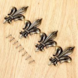 Antique brass - decorative corner protectors for furniture 4 piecesFurniture