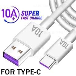 120W 10A - USB to Type C - super fast charging - data cable - for Samsung Xiaomi HuaweiCables