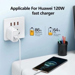 120W 10A - USB to Type C - super fast charging - data cable - for Samsung Xiaomi HuaweiCables