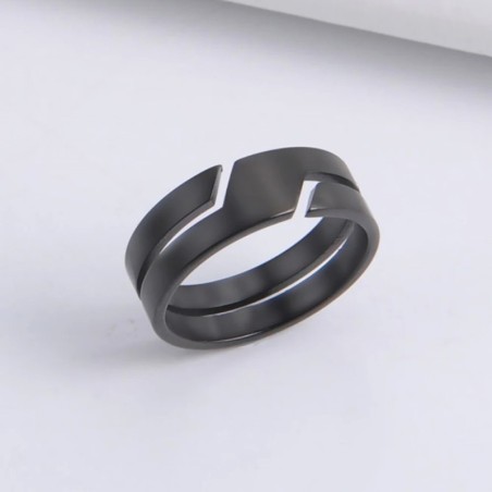 Stainless steel ring for men and women - trendy designRings