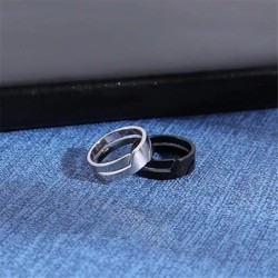 Stainless steel ring for men and women - trendy designRings
