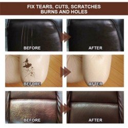 Leather repair gel / filler cream - for car seats - sofas - shoesFurniture