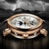 Luxury leather band watch for men - business - casual - waterproof - automatic wrist watchWatches