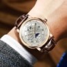 Luxury leather band watch for men - business - casual - waterproof - automatic wrist watchWatches