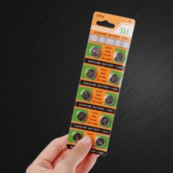 AG10 189 LR54 155V SR54 389 189 LR1130 cell coin alkaline battery 10 pcsBattery