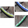 Bicycle wheel rim reflective stickerLights