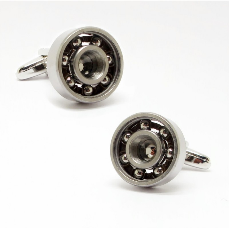 Ball bearing design metal cufflinksCufflinks