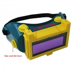 Solar auto darkening welding goggles - eye mask - DIN 11Helmets